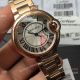 Swiss Quartz Cartier Medium Ballon Bleu 33mm Watch 2-Tone Rose Gold (2)_th.jpg